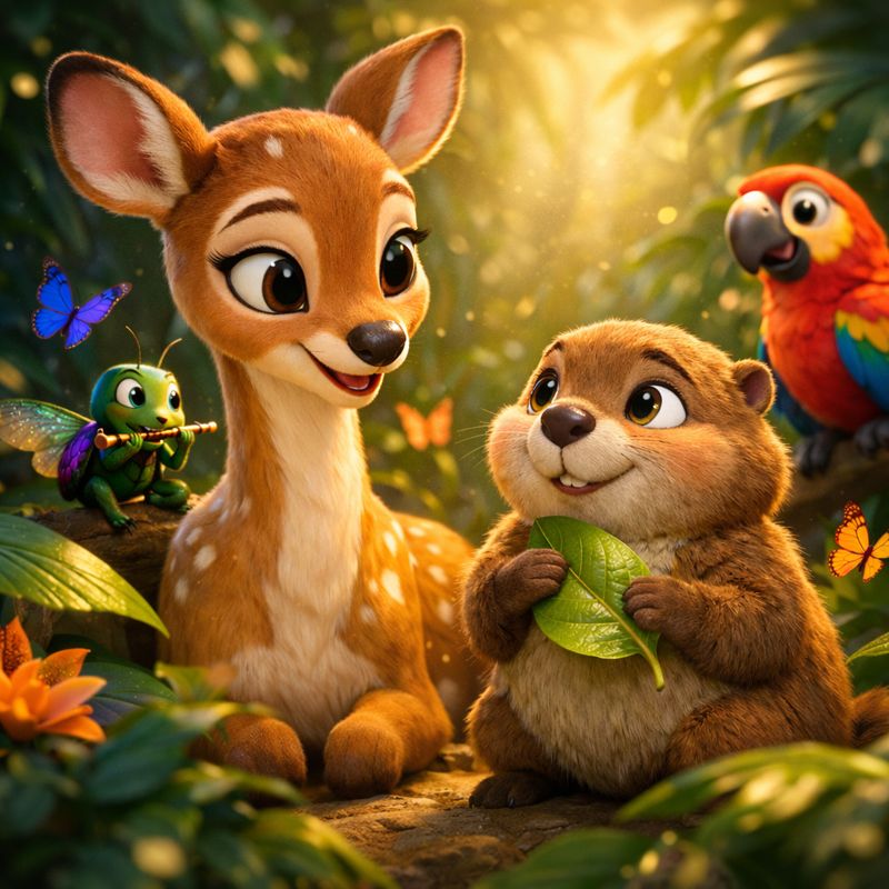 Căprioara care știa să aștepte