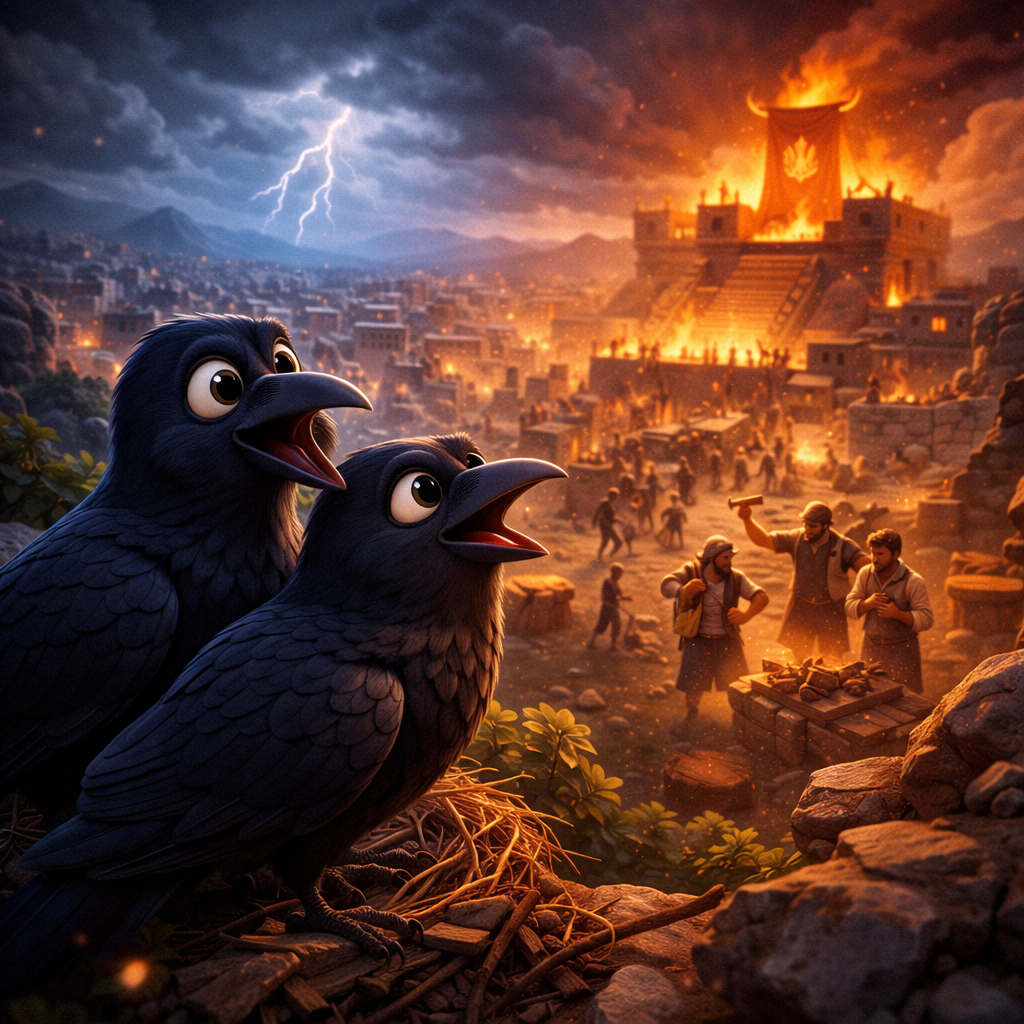 Corbii și Taina Ascultării